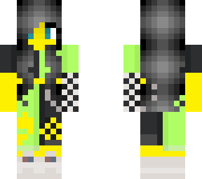 female - toxic clothing color - chains