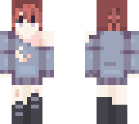 girl with moon sweater (?