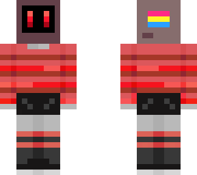 glitch red