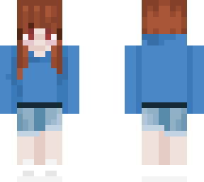my character in blue!
