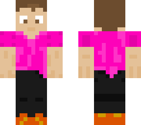 purpledragon30 darker pink or hot pink t-shirt steve style