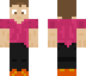 purpledragon30 pinkish redish t-shirt steve style