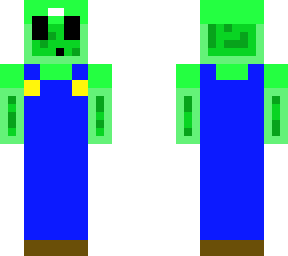 slimekid the plumber! (this is my friend not a slime in a luig costume)