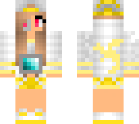 white gamer girl with screen