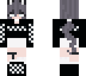 black & white