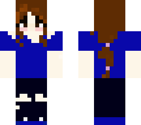 blue girl
