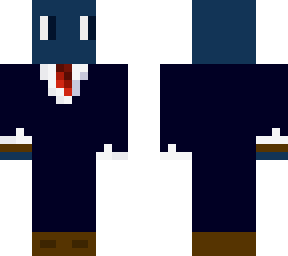 cool blue man
