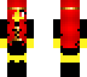 female - action logo - action headband - black outfit n boots