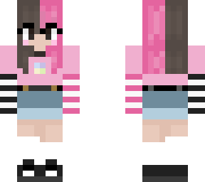 my mc skin but w/glasses