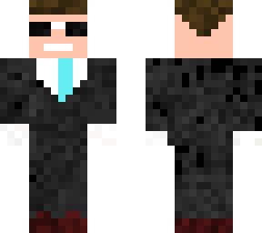 A dude in a suit | Minecraft Skin