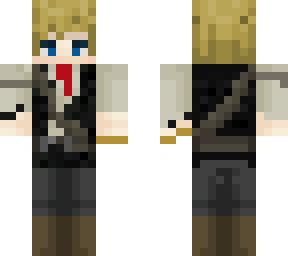 blonde male adventurer