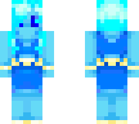 blue girl