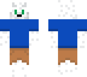 furry wolf skin