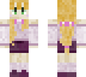 pink bow girl