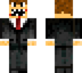 big mouthed business man