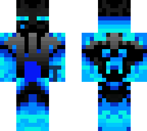 blue enderman skin
