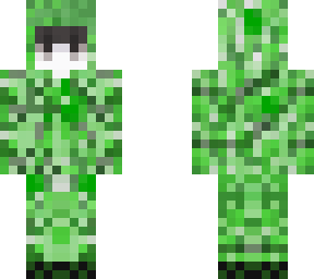 boy with creeper hood
