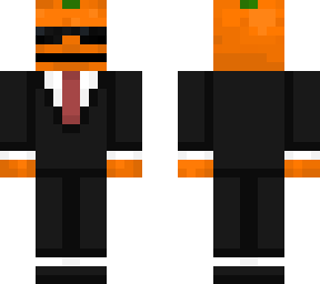 carrot in suit