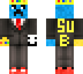 crazy blue creeper