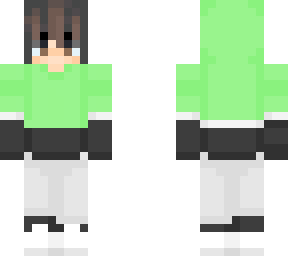 cute green hoodie boy (read disc)