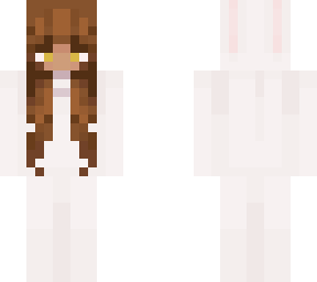 girl wearing bunny onesie (re-color!!!!)