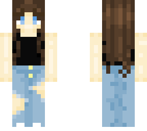 girl with brown hair