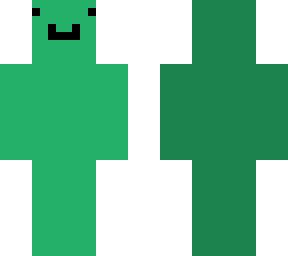 green frog man