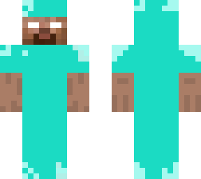 player in diamond armor