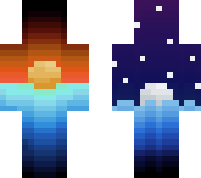 wow sun set and night