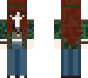 (k2eml) red hair hippie girl