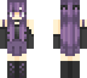 black and purple // persona