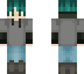 blue hair