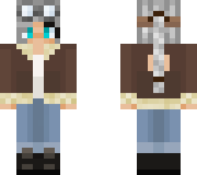 silver braid aviator girl v2