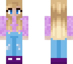b purple sweatshirt