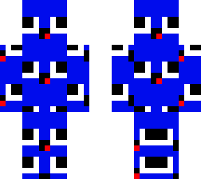 blue faces