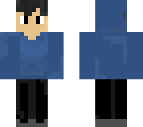 blue hoody dude