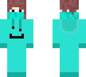 cyan smiley