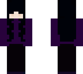 purple emo girl