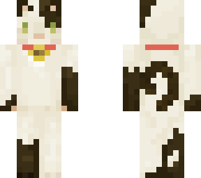 Akmeninekiaune's black&white cat skin read desc | Minecraft Skin