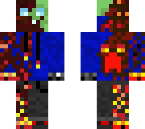 awakened slime half magma cube with hoodie