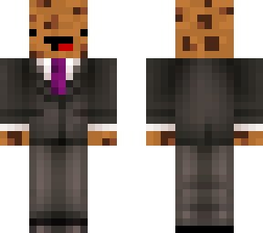 cookie in a suit