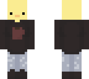duck with clothes