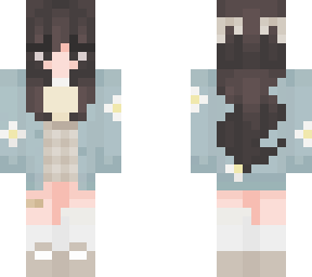 edit of blue daisy cardigan <3