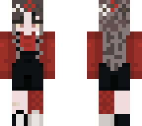 emo overall girl