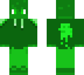 slime guy skin- blue waves inside