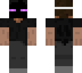 steve (enderman costume)