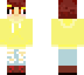 yellow hoodie elf-girl