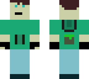 a nice character for simple minecraft