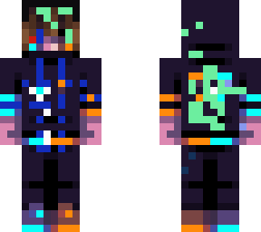 a sprinkled blue gamer