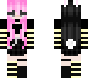 bunny/easter version of my emo skin